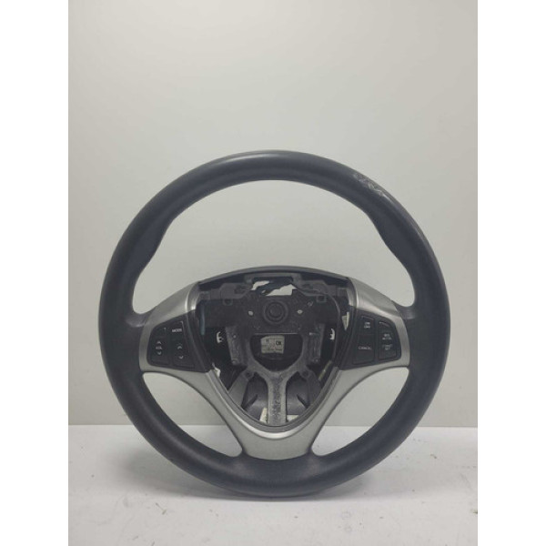 Volante Direção Com Controle Comandos Hyundai I30 2008/2012 Preto