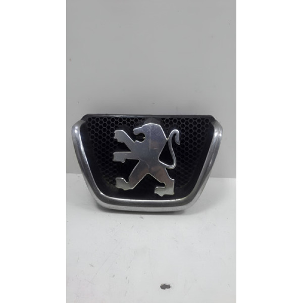 Emblema Grade Dianteira Peugeot 206 2006 2007 2008 (usado) Cromado