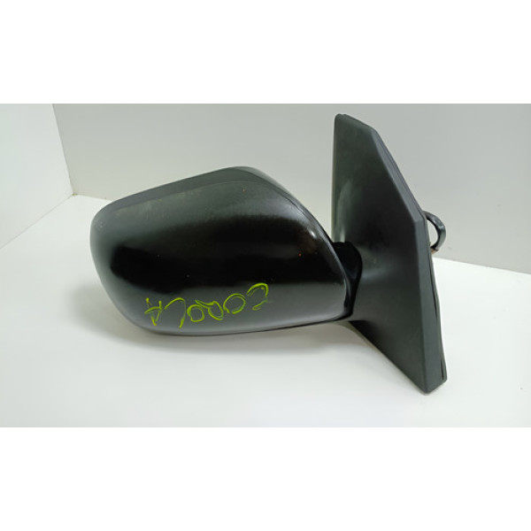 Retrovisor Lado Direito Toyota Corolla 2003 Á 2007 Preto