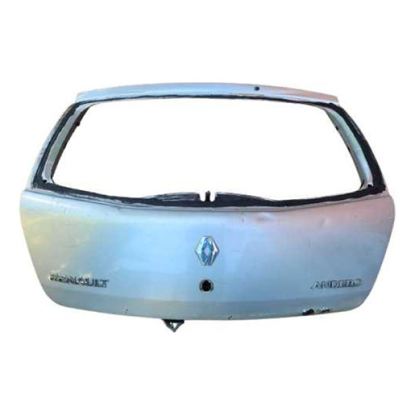 Tampa Traseira Porta Malas Renault Sandero 2009-2012 Prata