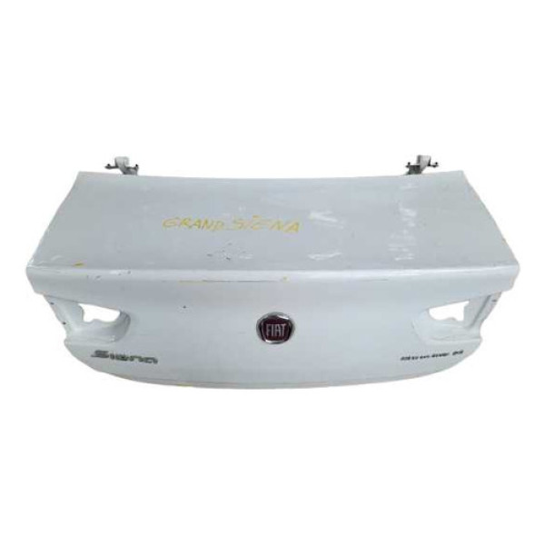 Tampa Traseira Fiat Grand Siena 2014 Á 2018 Branco