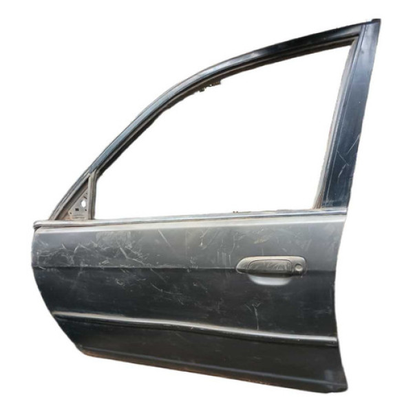 Porta Dianteira Esquerda Honda Civic 2002 A 2007 C/detalhe Dianteira Esquerda Preto