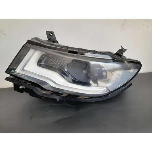 Farol Jeep Compass Lado Esquerdo Com Detalhe 2017/... Esquerdo