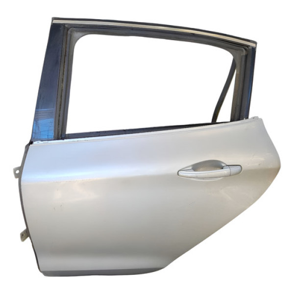 Porta Traseira Esquerda Peugeot 208 2016 Traseira Esquerda Prata
