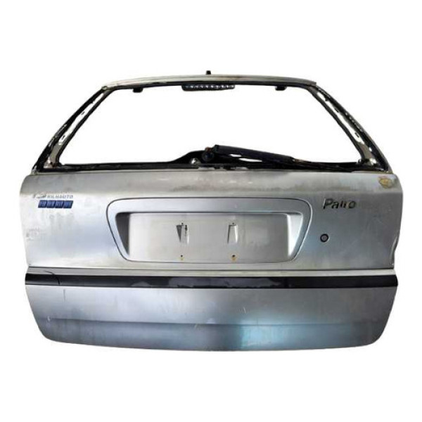 Tampa Traseira Fiat Palio Weekend 2001/2005 Prateado