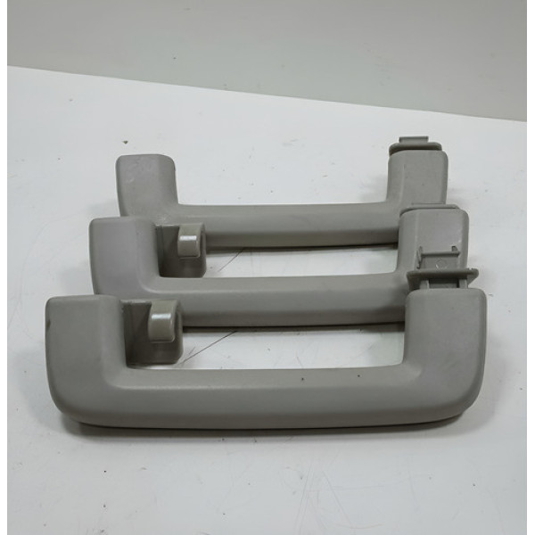 Conjunto Alça De Teto Cabideiro Ford Ecosport Titan 2.0 2013 Bege