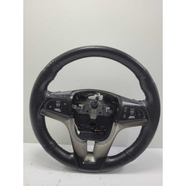 Volante De Direção Com Comandos Chevrolet Cobalt 2014 Preto