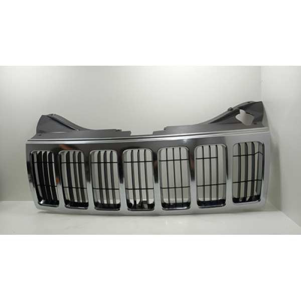 Grade Dianteira Jeep Grand Cherokee 2008/2010 Original Prateado Brilhante