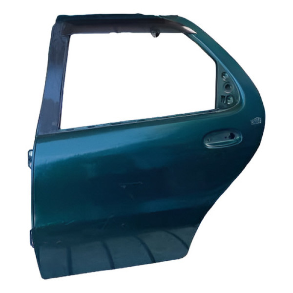 Porta Traseira Esquerda Fiat Grand Siena 1.0 2000 Traseira Esquerda Verde
