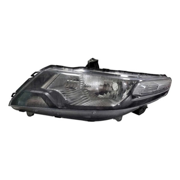 Farol Dianteiro Esquerdo Honda City 2010 Á 2013 Esquerdo/motorista