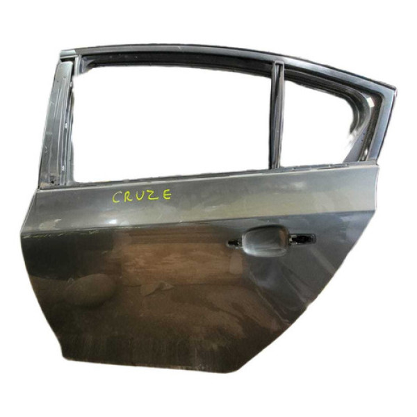 Porta Traseira Esquerda Chevrolet Cruze 2012/2016 Traseira Esquerda Cinza