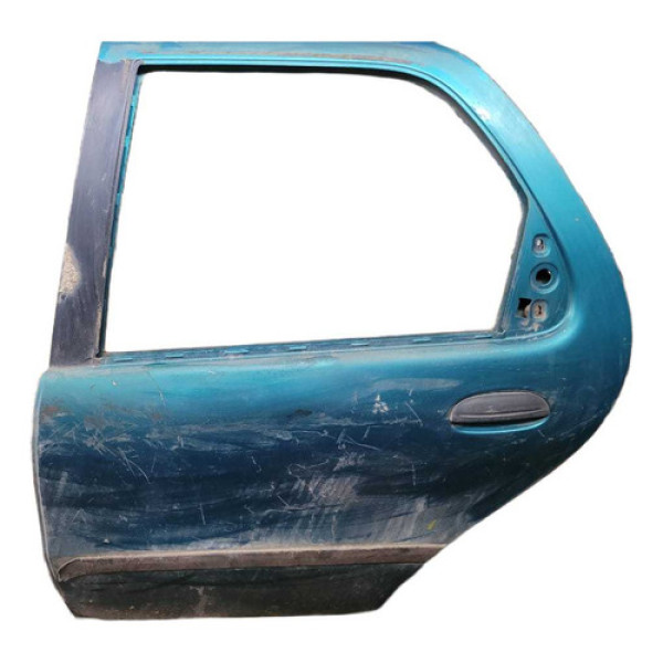 Porta Traseira Esquerda Fiat Palio 1999/2004 Traseira Esquerda Verde