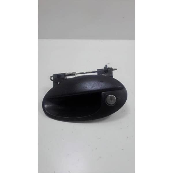 Maçaneta Externa Dianteira Esquerda Gm Celta 01/14 (usado) Preto Dianteira