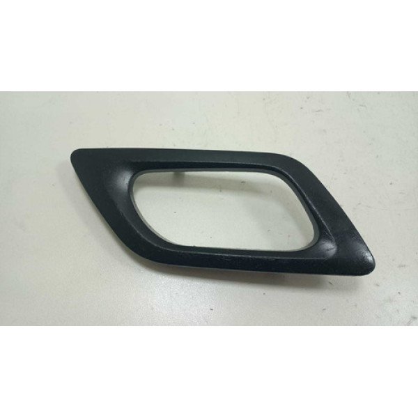 Moldura Maçaneta Interna Trás Direita Citroen C4 2009 Preto Traseira
