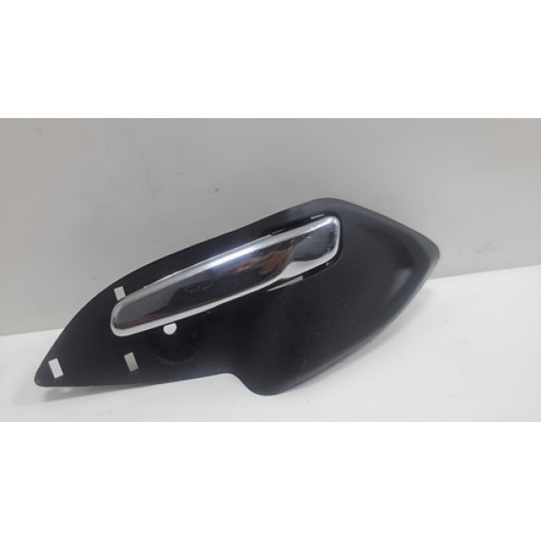 Maçaneta Interna Traseira Esquerda Gm Prisma 2013 A 2014 Cromado