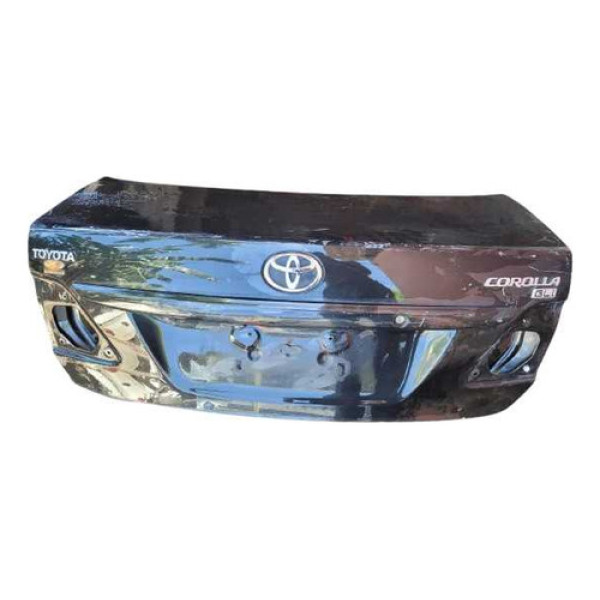 Tampa Traseira Toyota Corolla 2009/2014 Preto Preto