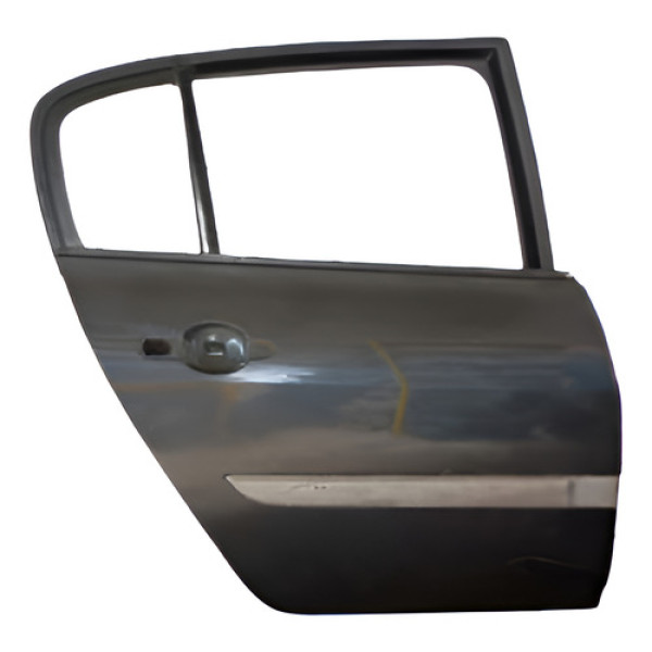 Porta Traseira Direita Renault Megane Sd Dyn 1.6 2006 Traseira Direito Azul