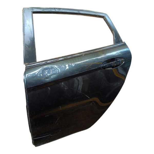Porta Traseira Direita New Fiesta Sedan 2011/2013 Detalhe Traseira Esquerda Preto