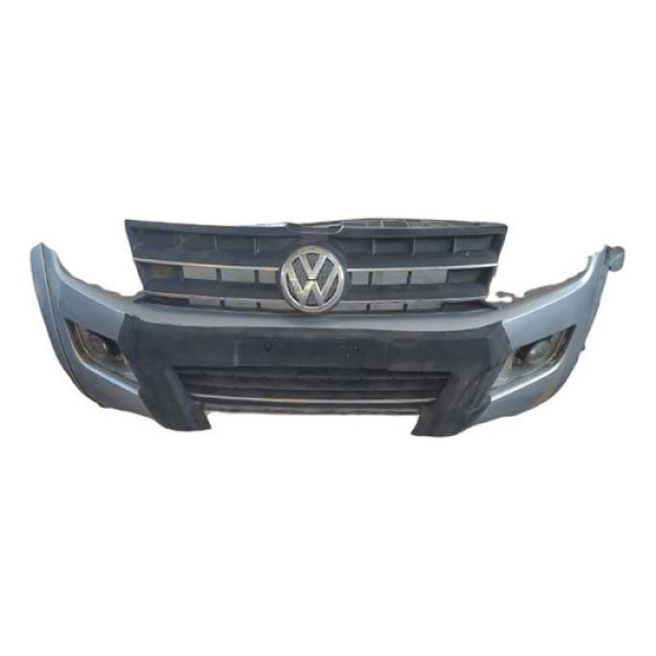 Parachoque Dianteiro Volskwagen Amarok 2011 Á 2014 Cinza