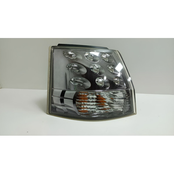 Lanterna Traseira Esquerda Mitsubishi Outlander 2007 Á 2009 Prateado Esquerdo/motorista