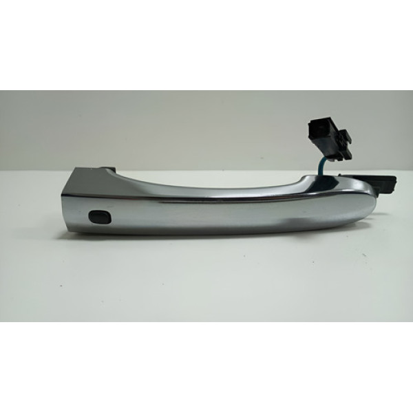 Maçaneta Externa Dianteira Esquerda Fiat Toro 2016 Á 2022 Prateado Dianteira