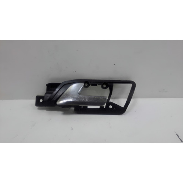 Maçaneta Interna Dianteira Esquerda Vw Polo 2003 Á 2010  Cromado Dianteira