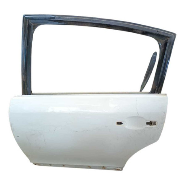 Porta Traseira Direita Mitsubishi Outlander 12/15 Detalhe Traseira Esquerda Branco