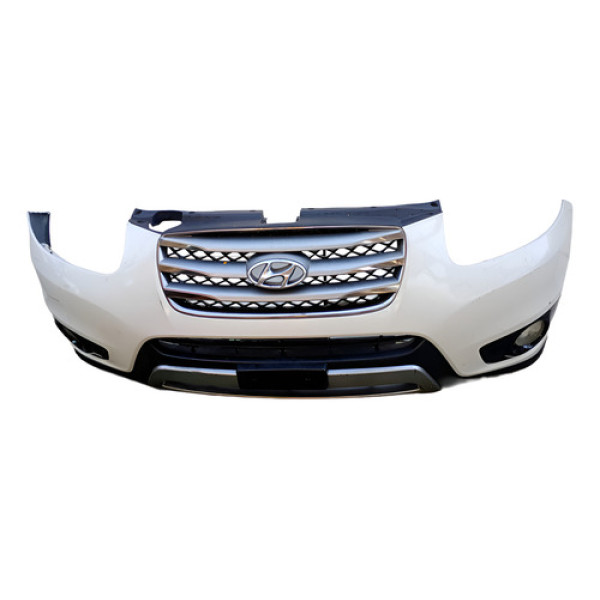 Parachoque Dianteiro Hyundai Santa Fe 2007 2008 2009 2010 Branco