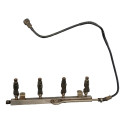 Flauta Com Bico Injetor Chery Cielo Tiggo 2.016v