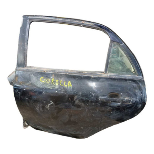 Porta Traseira Esquerda Toyota Corolla 150 2006/13 C/detalhe Traseira Esquerdo Preto