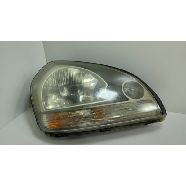 Farol Lado Direito Hyundai Tucson 2004 Á 2008 (com Detalhe) Direito/passageiro