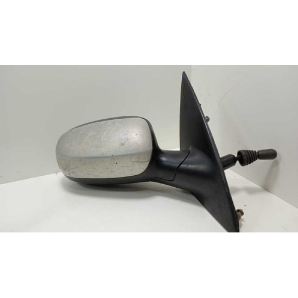 Retrovisor Direito Prata Chevrolet Corsa Monatana 2002/2012