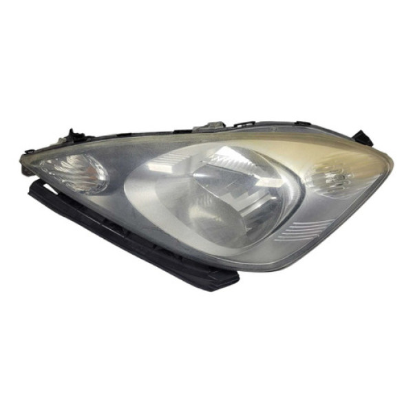 Farol Esquerdo Honda Fit 2009 2012 C/detalhes Esquerdo/motorista