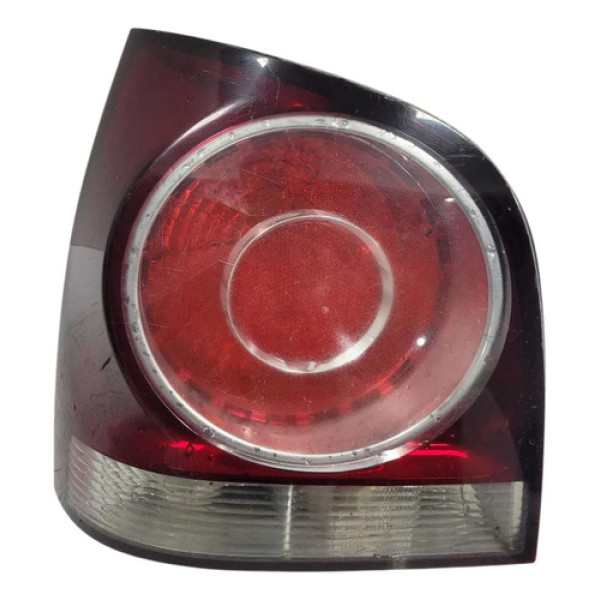 Lanterna Traseira Esquerda Polo Hatch 2007 2014  Esquerdo/motorista Vermelho