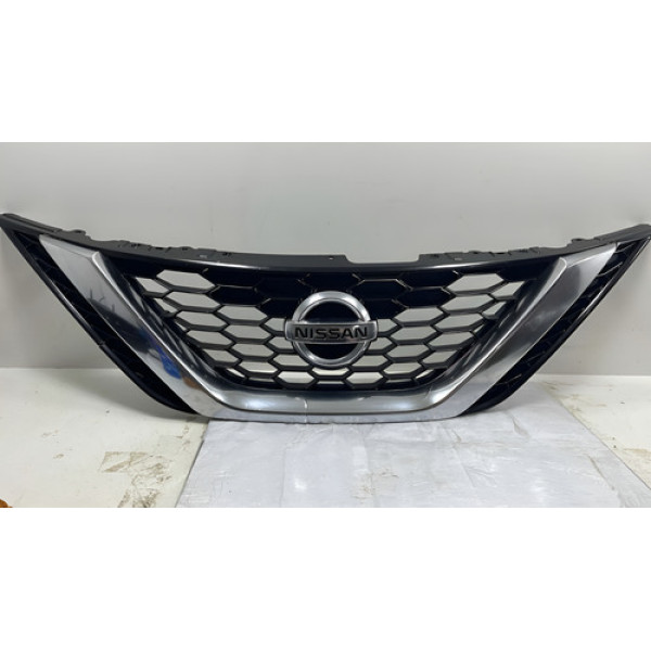 Grade Central Nissan Sentra 2017/2018 Original Prateado Brilhante