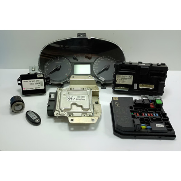 Kit Módulo De Injeção Nissan Sentra 2.0 16v Aut 2014 Á 2018