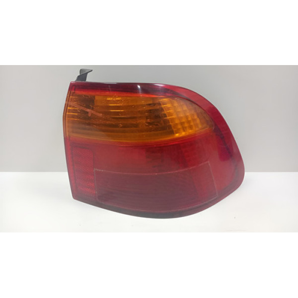 Lanterna Traseira Direita Honda Civic 1999 2000 2001 2002 Direito/passageiro Vermelho