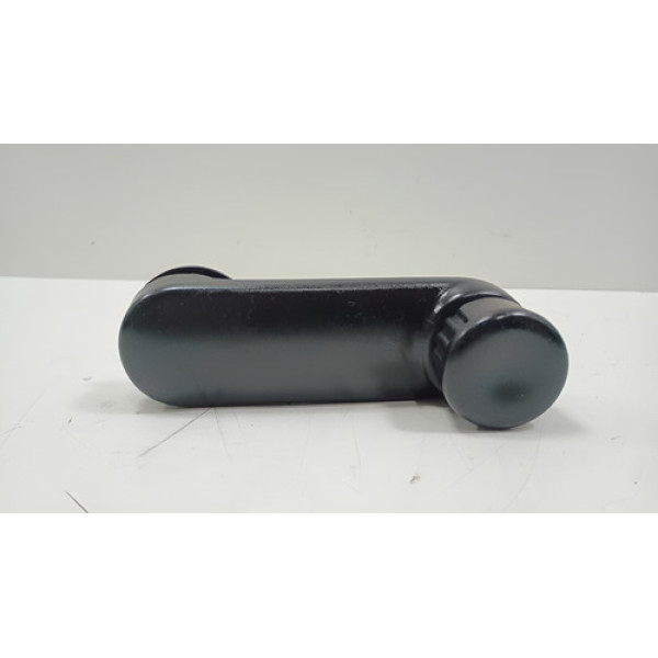 Manivela Vidros Porta Traseira Renault Logan 1.0 3cc 2017 Preto