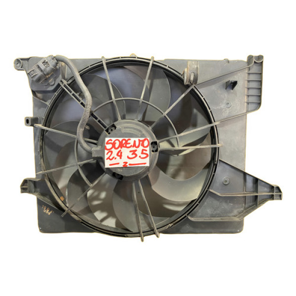 Defletor Com Ventoinha Kia Sorento 2.4 E 3.5 2009 À 2015