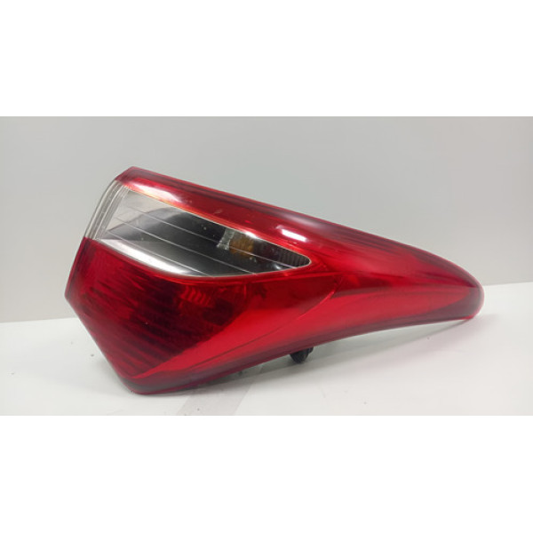 Lanterna Traseira Direita Hyundai Hb20 Hatch 2013 Á 2015 Direito/passageiro Vermelho