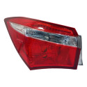 Lanterna Corolla 2015 2016 2017 Canto L/esquerdo Com Detalhe Esquerdo/motorista Vermelho