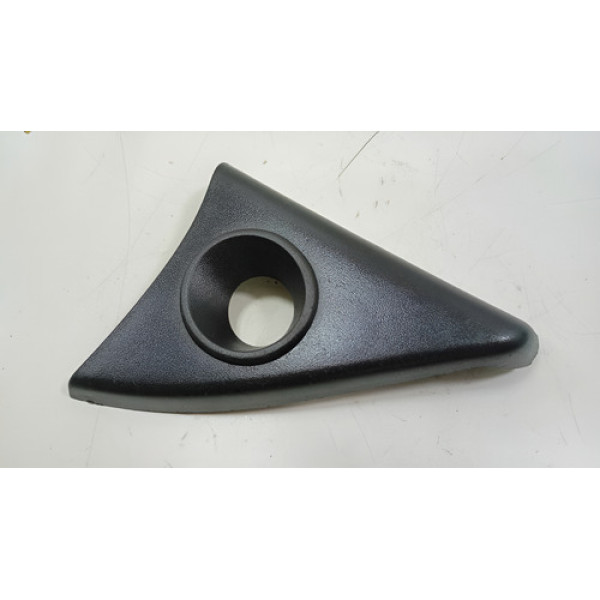 Moldura Interna Retrovisor Esquer Renault Logan 1.0 3cc 2017 Preto