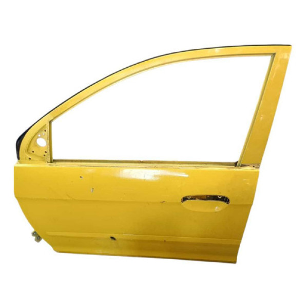 Porta Dianteira Esquerda Kia Picanto 2000 A 2011 C/detalhe Dianteira Esquerdo Amarelo