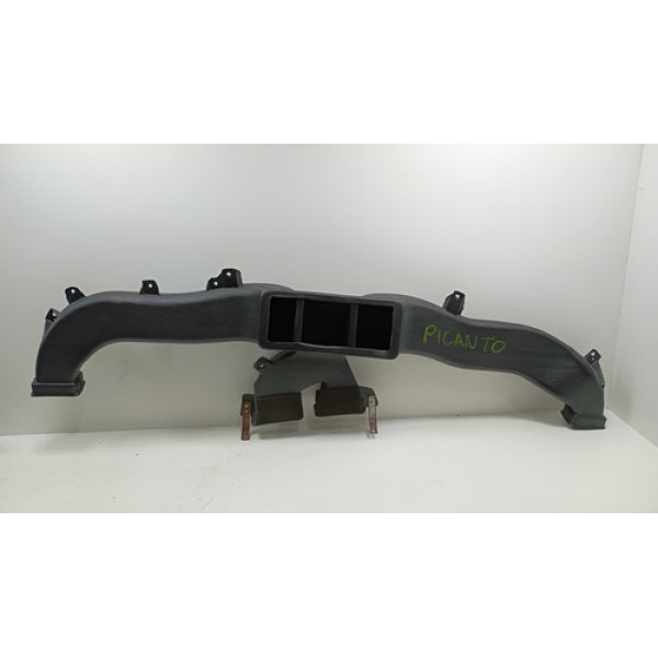 Duto Central De Ventilação Kia Picanto 1.1 4cc 2011 Original Preto