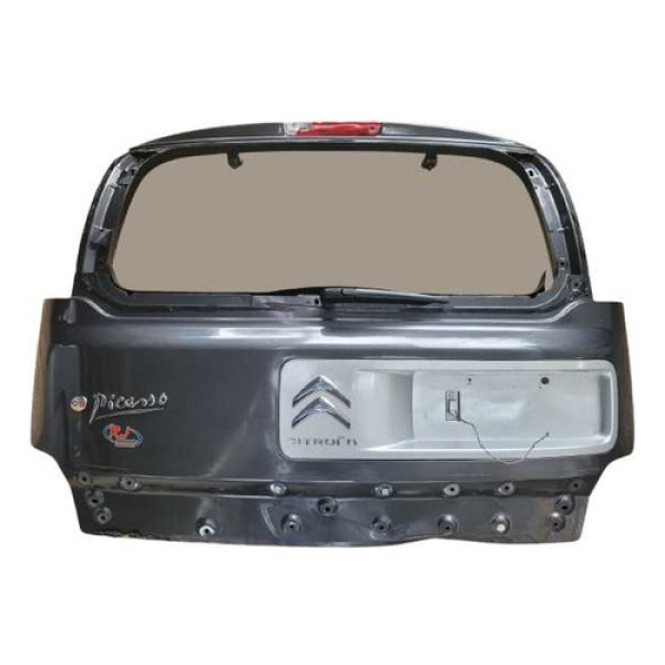 Tampa Traseira Citroen C3 Picasso 2011/2012 Preto