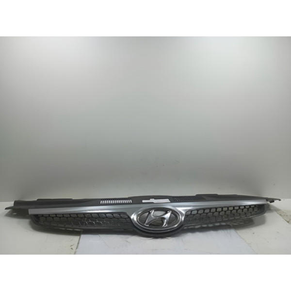 Grade Frontal Com Friso Cromado Hyundai I30 2011 A 2014 Brilhante