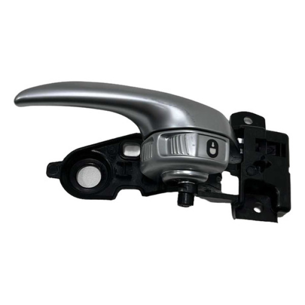 Maçaneta Interna Dianteiro Esquerdo Fiat Toro 2016 Á 2021 Cinza Dianteira