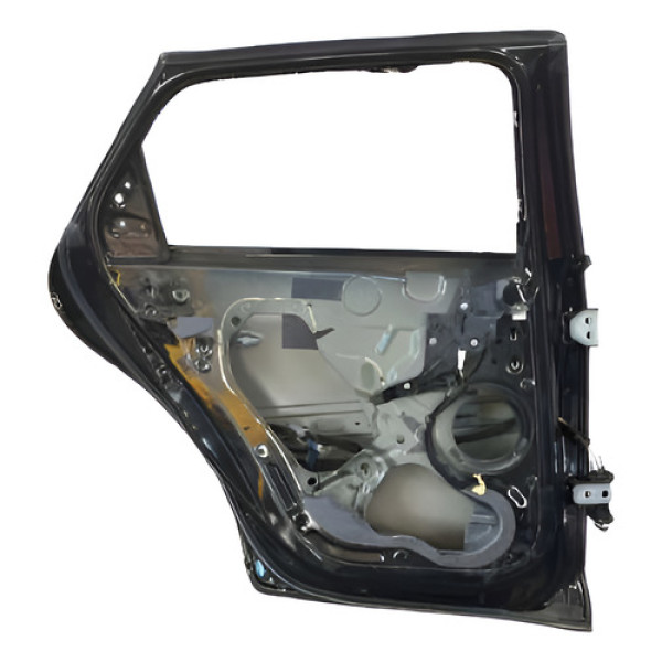 Porta Traseira Esquerda Citroen Ds5 1.6 Thp 2015 Traseira Esquerda Preto