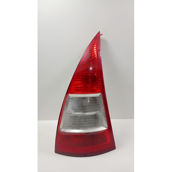 Lanterna Traseira Lado Esquerdo Citroen C3 2003 Á 2009 Esquerdo/motorista Vermelho