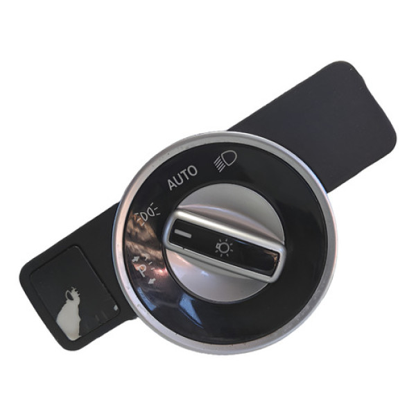 Comando Dos Faróis Mercedes A200 2013 2014 Original  Preto Polido